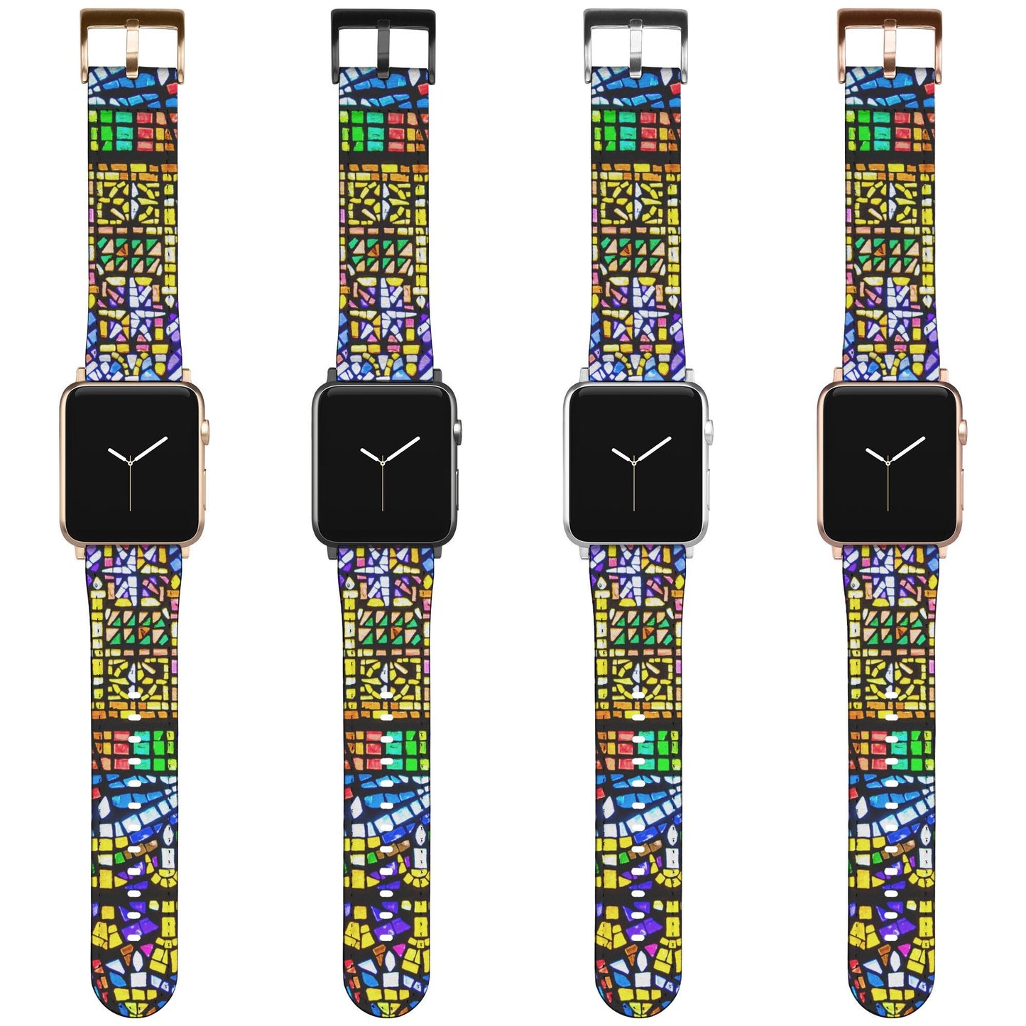 Stained Glass Apple Watch Band