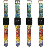 Load image into Gallery viewer, Stained Glass Mosaic Apple Watch Band

