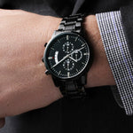 Load image into Gallery viewer, Chronograph Watch in Black
