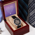 Load image into Gallery viewer, First Time Dad Gift Box w/ OpenWorks Watch &amp; Card | From Girl To Dad
