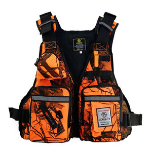 Survival Life Vest in orange