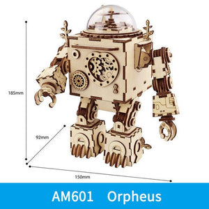 "Steampunk Music Box Edition" 3D Wooden Puzzle Toys
