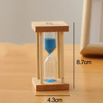 Load image into Gallery viewer, Sand Clock Timer Log Safety Fall Protection Children&#39;s Brushing Creative Wooden Decoration Home Decorations

