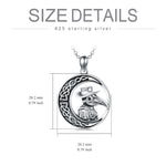 Load image into Gallery viewer, Sterling Silver Plague Doctor Necklace
