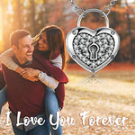 Load image into Gallery viewer, Sterling Silver Heart Photo Locket Necklace
