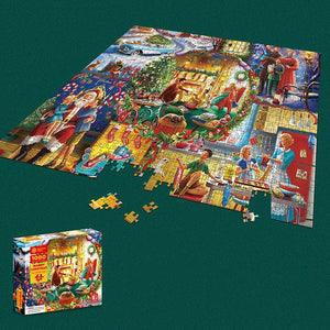 1000 Piece Santa Jigsaw Puzzles timeless