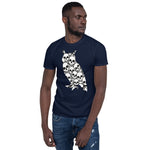 Load image into Gallery viewer, KingWood Skulls Owl Short-Sleeve T-Shirt, Unisex
