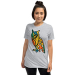 Load image into Gallery viewer, KingWood Jungle Print Short-Sleeve T-Shirt, Unisex in sport grey
